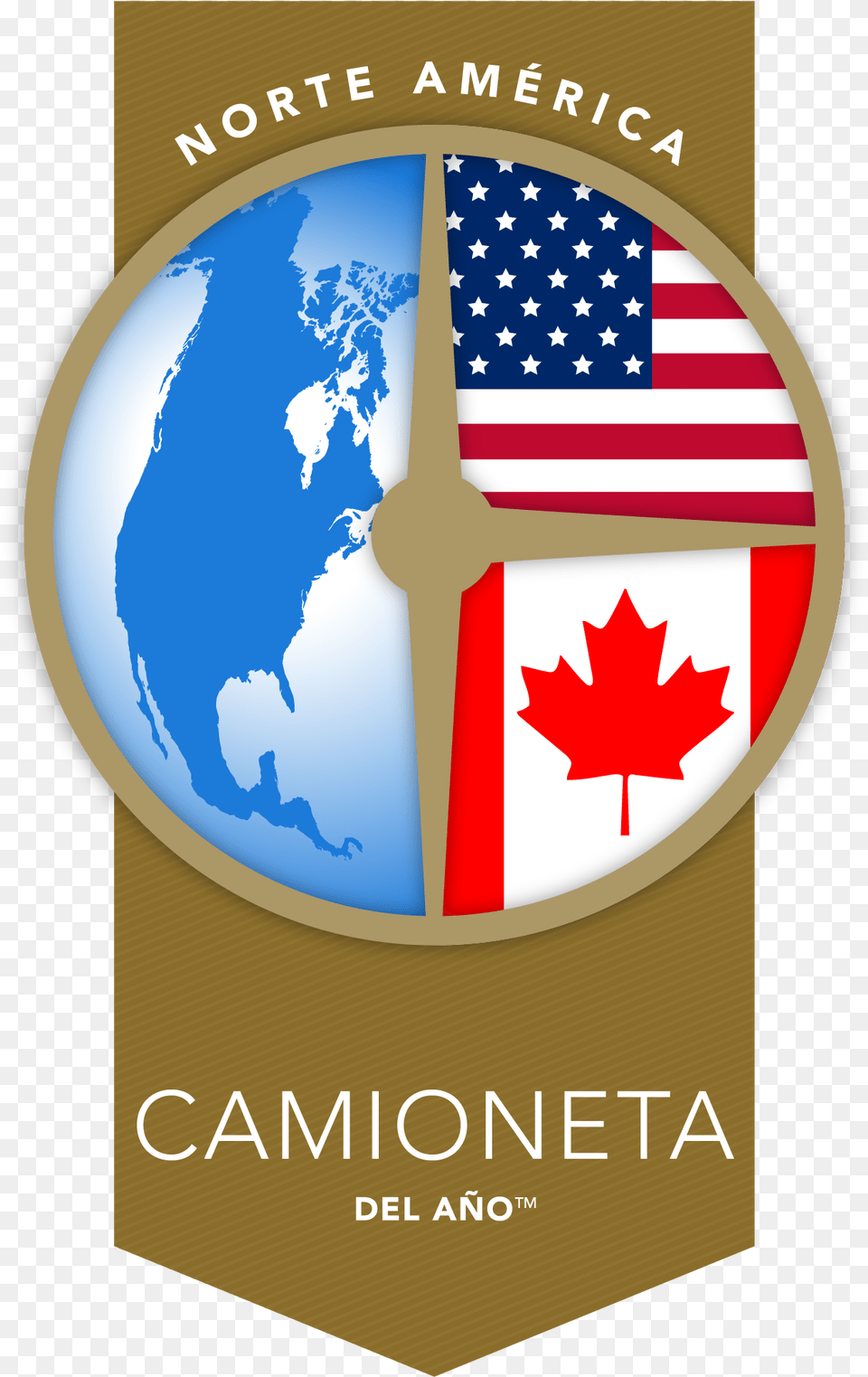 Press Kit North American Car Truck And Utility Of The Year Canada Flag, American Flag Free Transparent Png