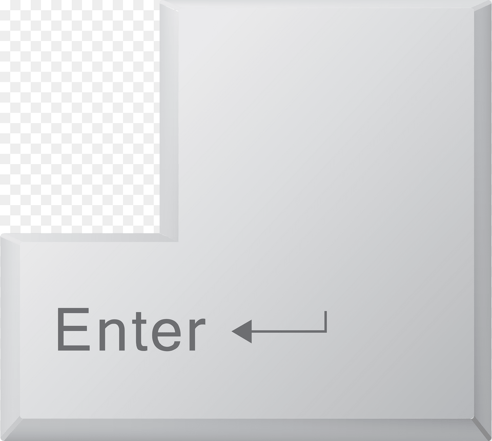 Press The Enter Key Clipart, Page, Text, White Board Free Png