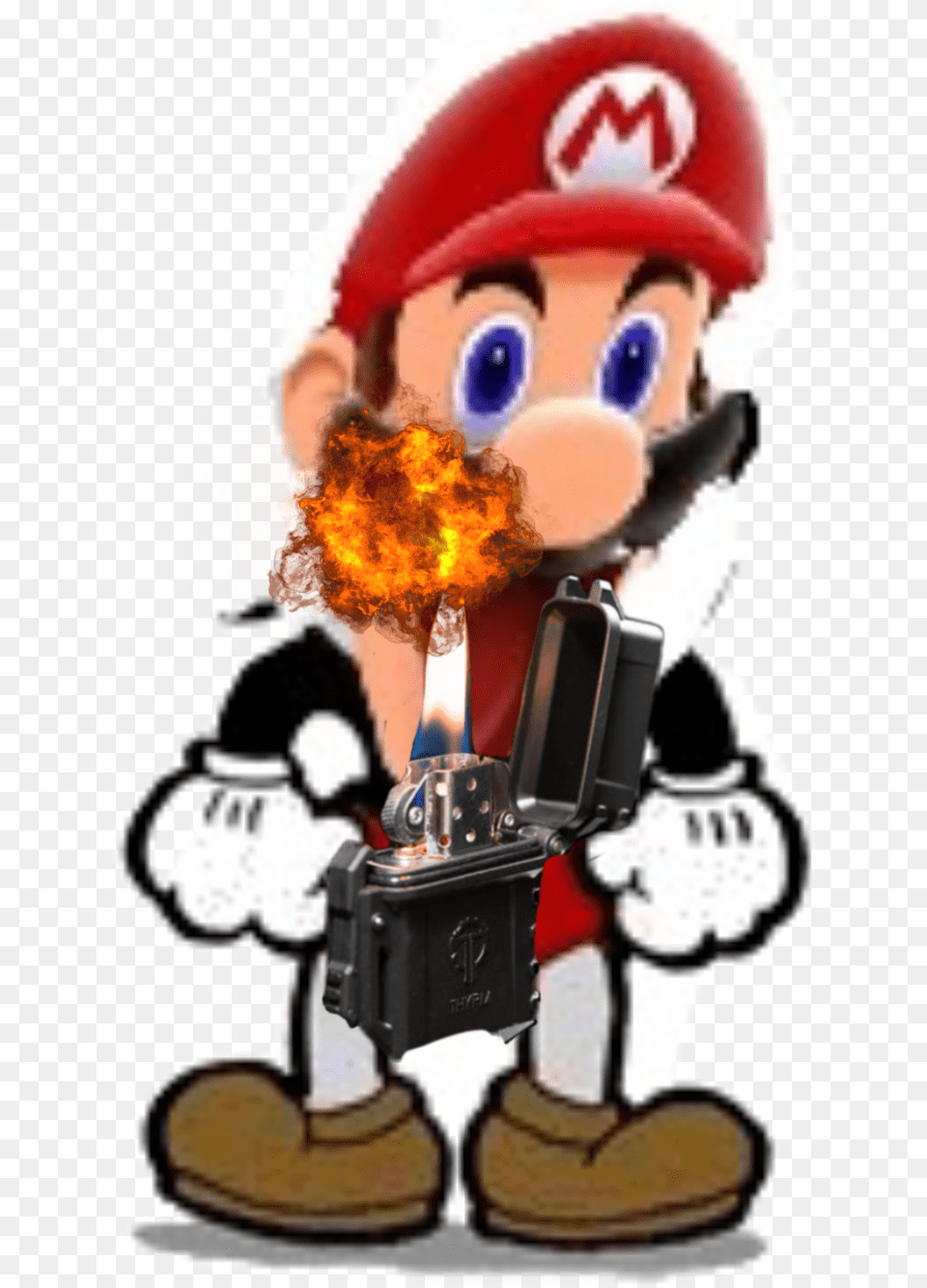 Press The Heart So Mario Can Catch On Fire Cuphead Dibujo, Baby, Person Png Image