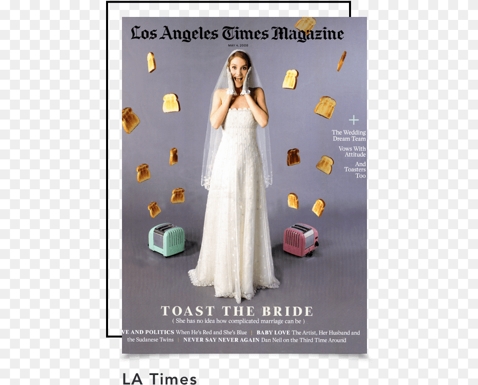 Press Thumbnail La Times Los Angeles Times, Adult, Wedding, Person, Female Free Png Download