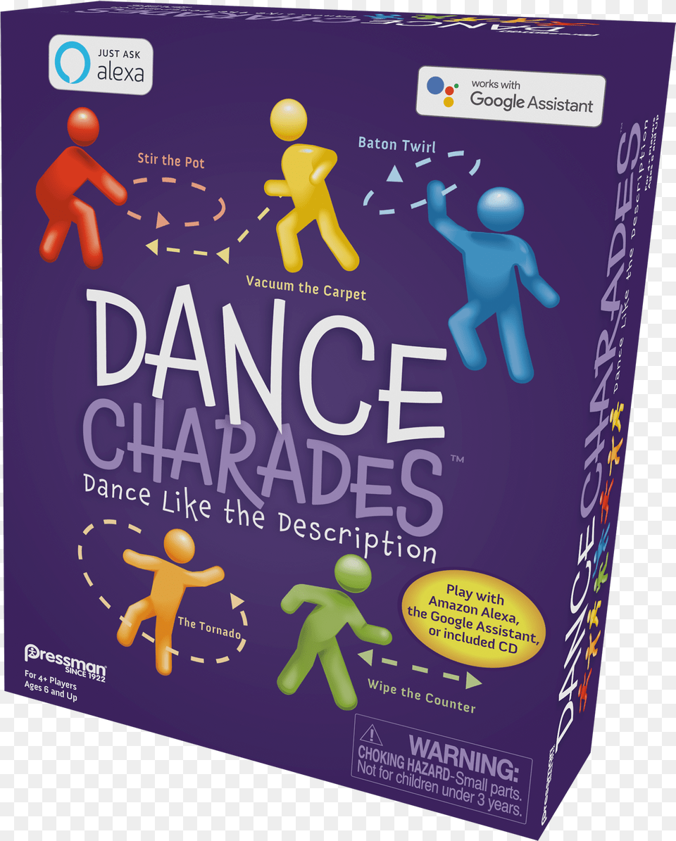 Pressman Charades For Kids, Advertisement, Poster, Person, Baby Free Png