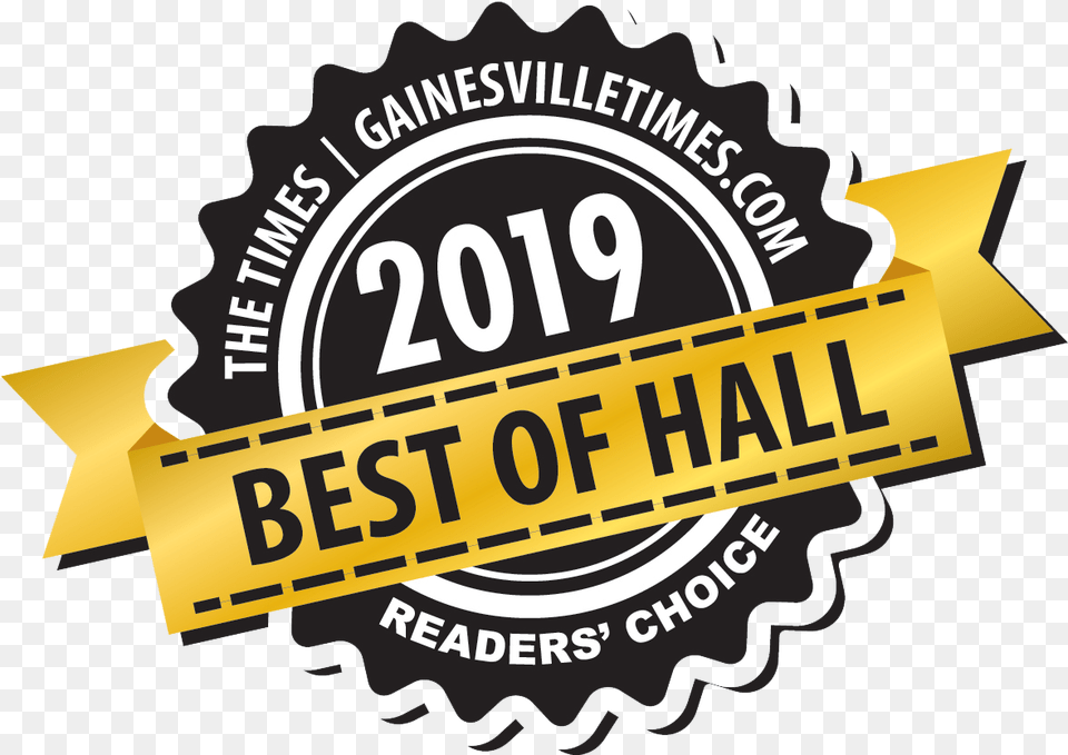 Pressure Washing Gainesville Times Best Of Hall 2019, Logo, Symbol, Architecture, Building Free Png