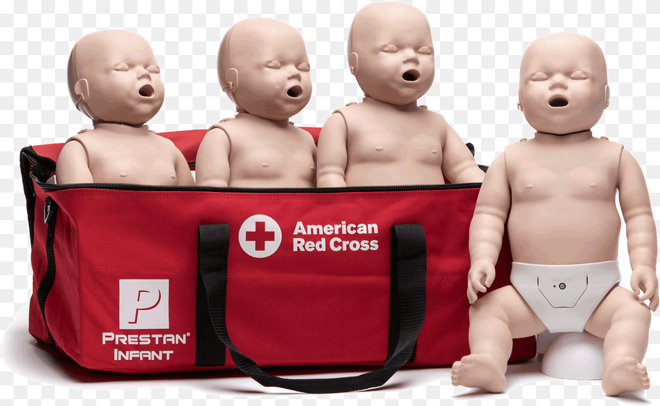 Prestan Infant Manikins With Cpr Monitors Baby, Person, First Aid, Face, Head Free Transparent Png