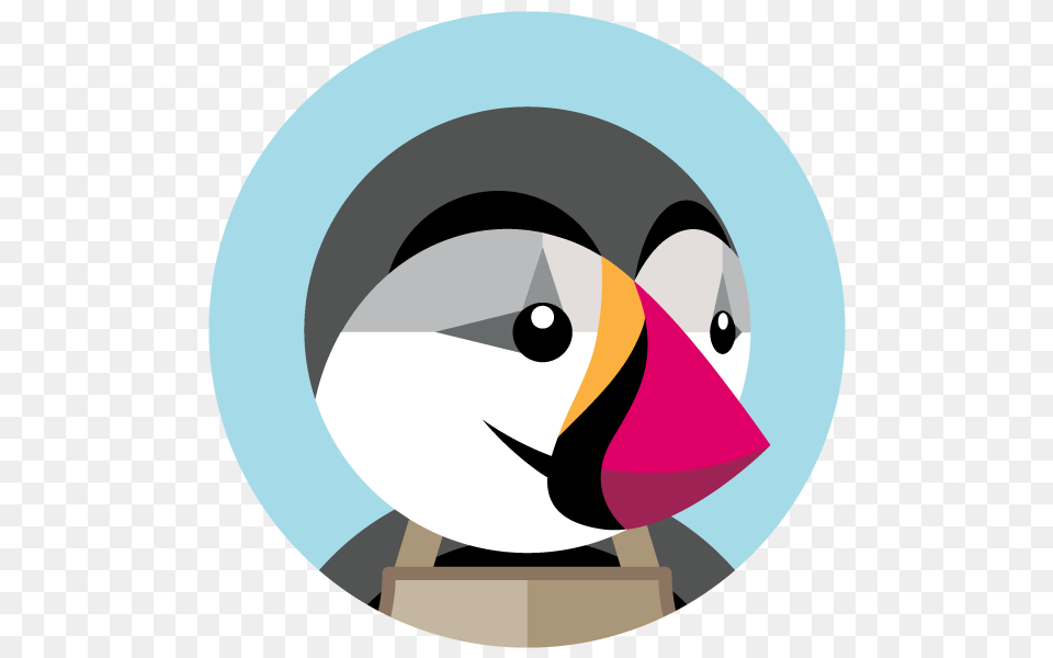 Prestashop Vector Logo Vector Logos Art Graphics, Animal, Bird, Puffin, Disk Free Png Download