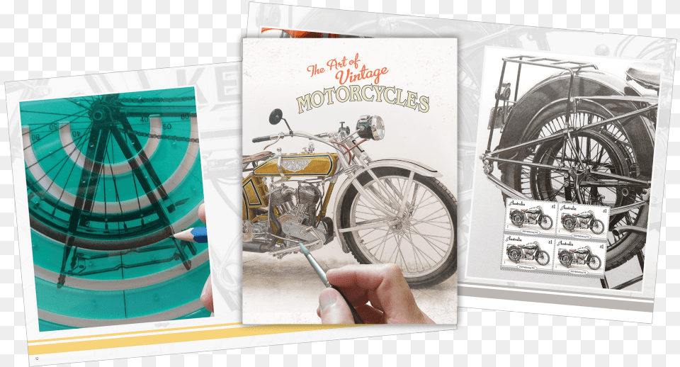 Prestige Booklet Prestige Booklet Motorcycle, Spoke, Machine, Wheel, Vehicle Free Png
