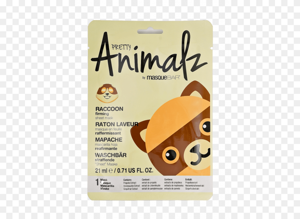 Pretty Animalz Penguin Sheet Mask, Advertisement, Poster, Business Card, Paper Free Png