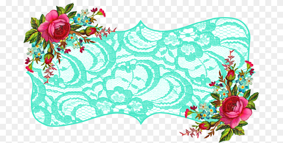 Pretty Banners, Flower, Pattern, Plant, Rose Free Png