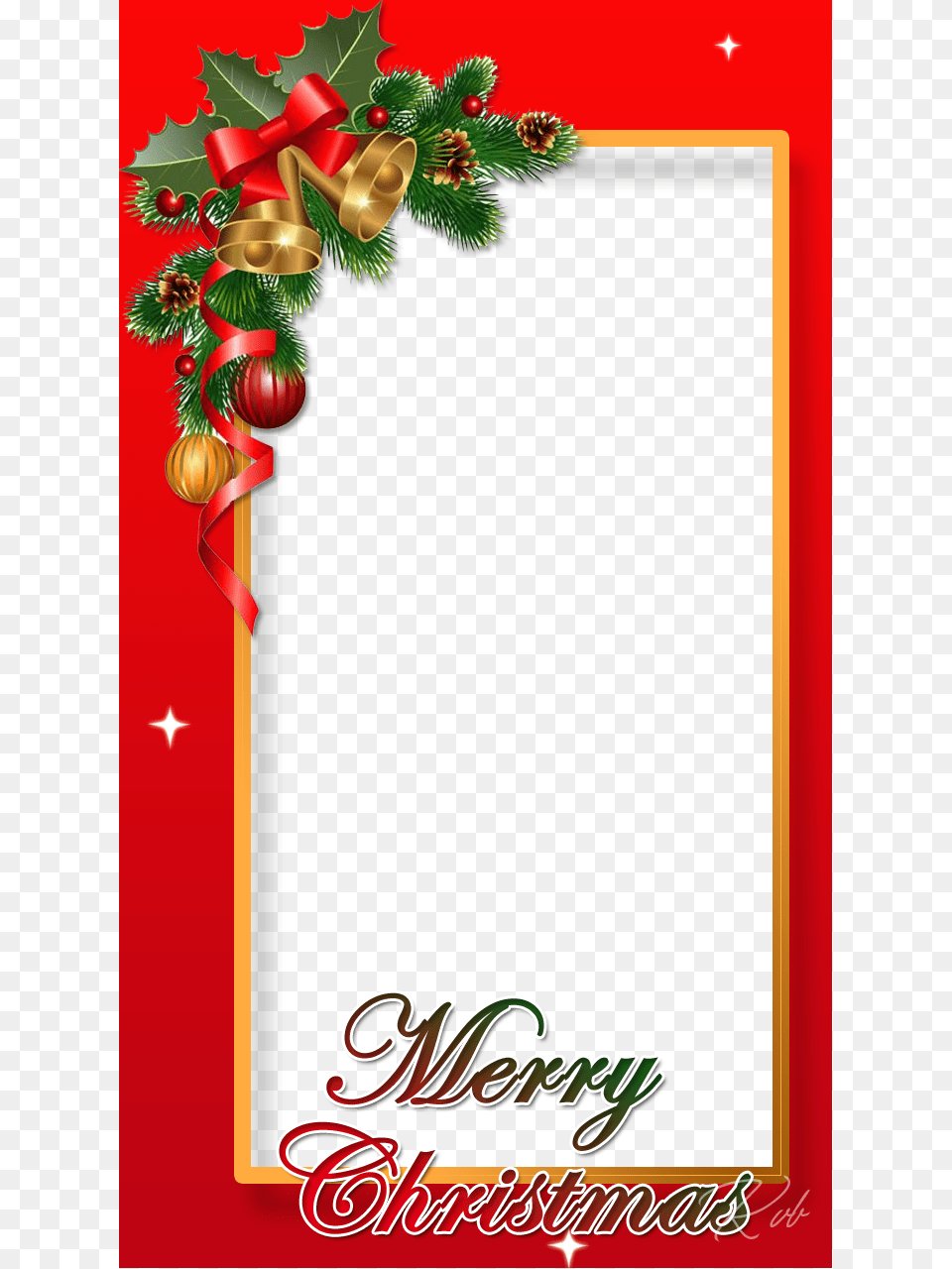 Pretty Christmas Frame Christmas Tree, Envelope, Greeting Card, Mail Free Png Download