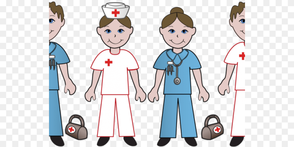 Pretty Clipart Doctor Doctors And Nurses Clipart, Logo, Baby, Person, Symbol Free Png Download