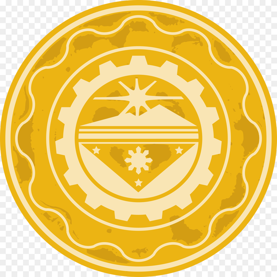 Pretty Coin Golden Clip Arts Transparent Background Coin Cartoon, Gold, Disk, Emblem, Symbol Png Image