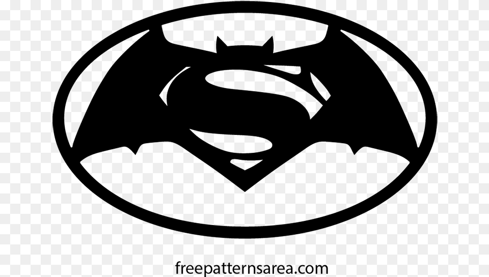 Pretty Cool Batman Silhouette Logo Wallpapers Batman V Superman Vector, Gray Free Transparent Png