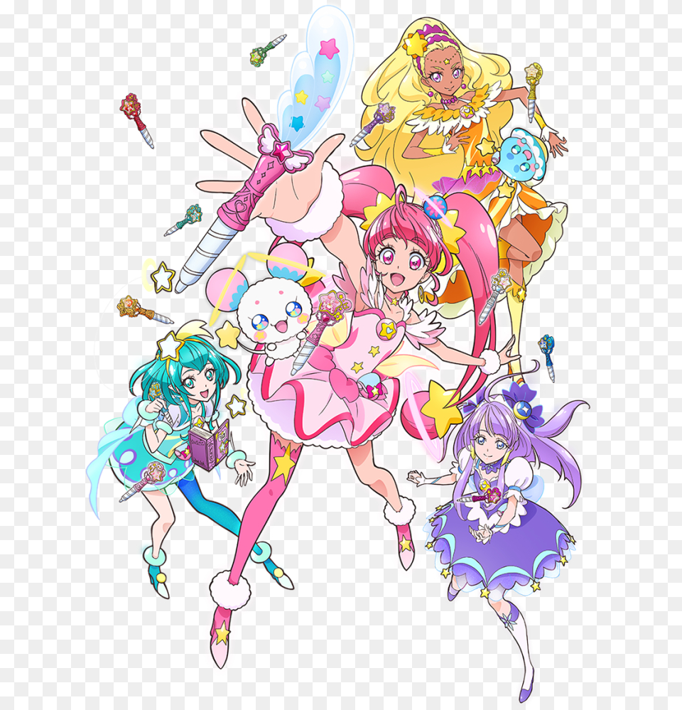Pretty Cure Star Twinkle, Book, Comics, Publication, Baby Free Transparent Png