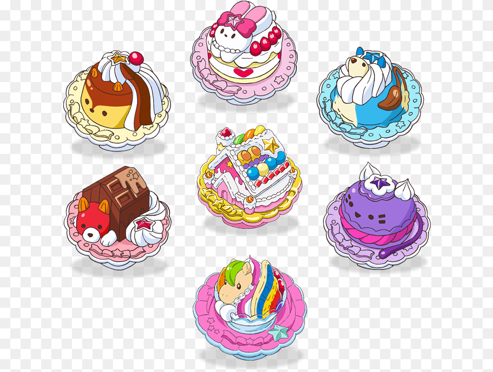 Pretty Cure Wiki Kirakira Precure A La Mode Sweets, Cream, Dessert, Food, Icing Free Png Download
