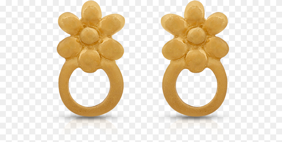 Pretty Floral Gold Earrings Earrings, Accessories, Earring, Jewelry Free Png Download