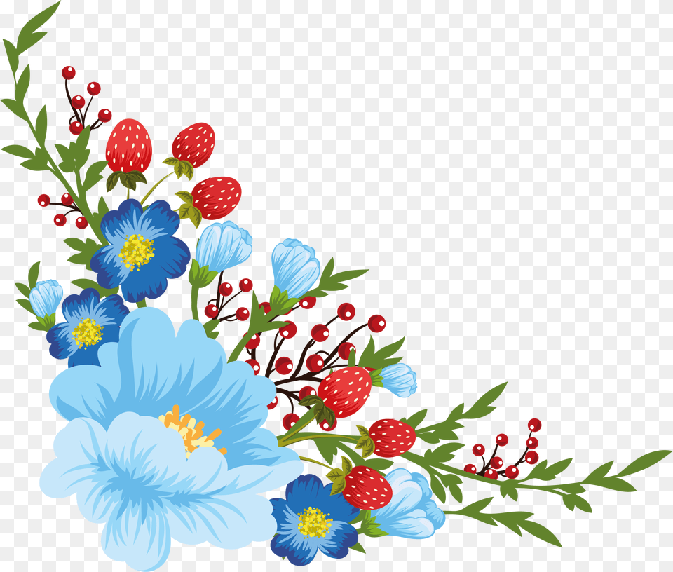 Pretty Flowers Cross And Flowers Clipart, Art, Embroidery, Floral Design, Graphics Png Image