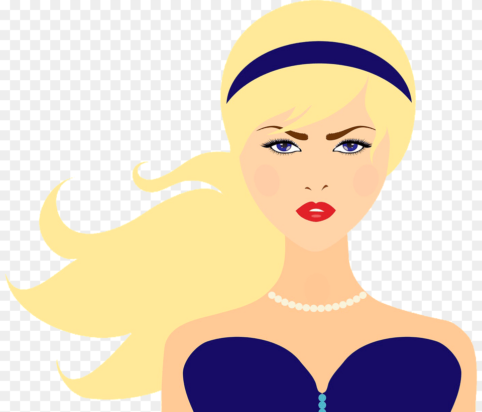 Pretty Girl Portrait Clipart, Hat, Cap, Clothing, Person Free Png Download