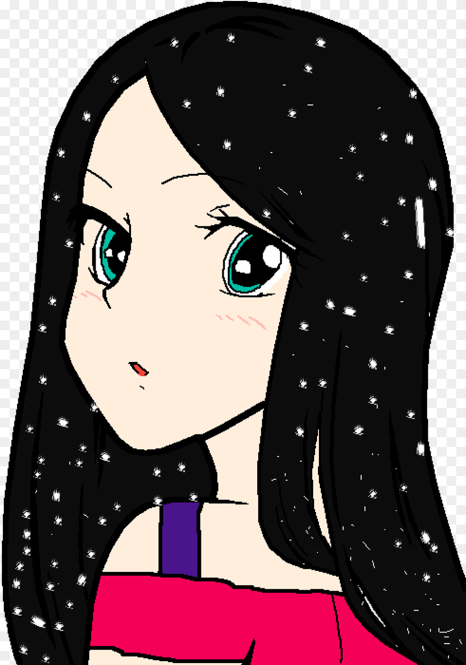 Pretty Girl Stare Cartoon, Book, Comics, Publication, Adult Free Transparent Png