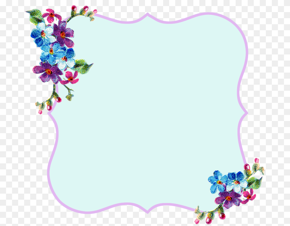 Pretty Lavender And Blue Printable Frame Proverbs 18, Art, Floral Design, Flower, Graphics Png