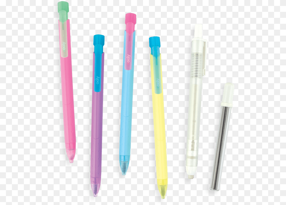 Pretty Pop Mechanical Pencil And Eraser Set Ooly Pretty Pop Mechanical Pencil Amp Eraser Set, Pen, Brush, Device, Tool Free Png