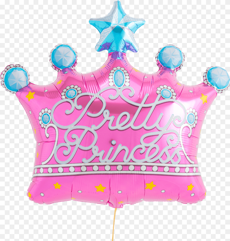 Pretty Princess Crown Supershape Balloon Balloon, Clothing, Vest, Person Png Image