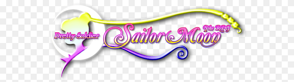 Pretty Soldier Sailor Moon Logo, Art, Graphics, Purple, Light Free Png