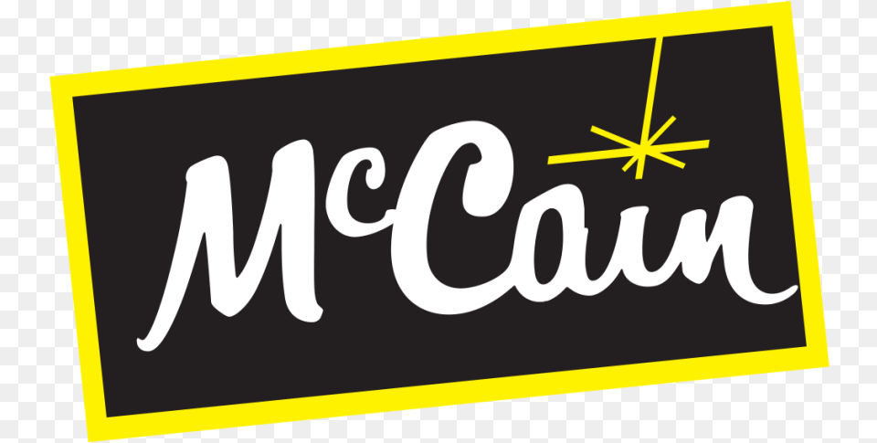 Pretty Sure My Children39s Love Of Mccain Potatoes Mccain Foods Logo, Symbol, Text, Blackboard Free Png Download