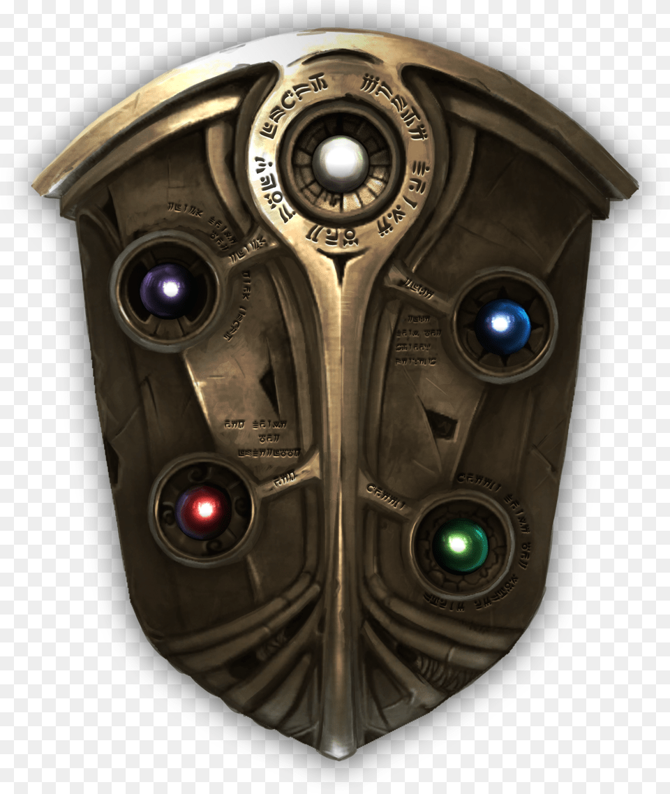Pretty Sure There Are Five Colored Orbs Chrom Shield Fire Emblem, Armor Free Transparent Png