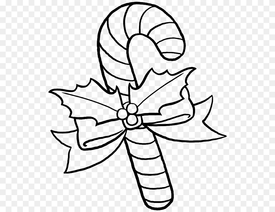 Pretty Sweet Candy Coloring Pages Candy Cane Coloring Cut Out, Stencil, Art Free Transparent Png