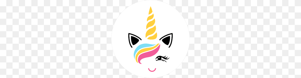 Pretty Unicorn Silhouette Sticker, Clothing, Hat, Logo, Baby Free Transparent Png