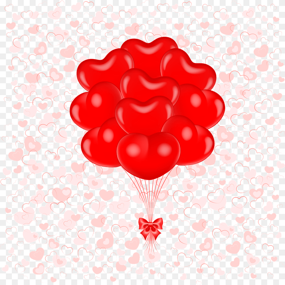 Pretty Valentines Day Screensaver, Balloon, Berry, Food, Fruit Free Png