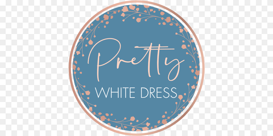Pretty White Dress Round Logo Circle, Photography, Disk, Text, Home Decor Png Image