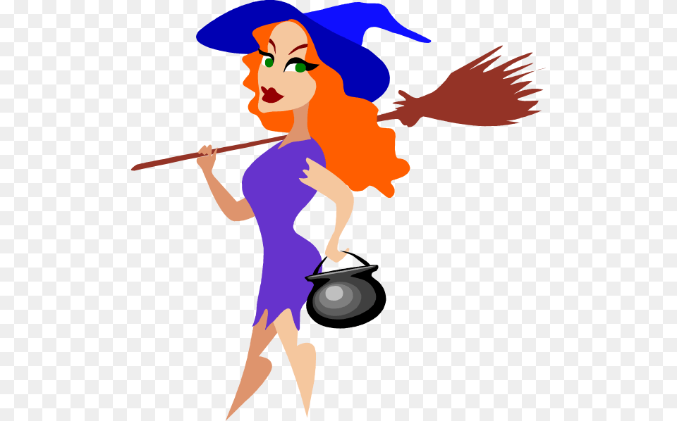 Pretty Witch Face Clipart, People, Person, Cleaning, Head Free Transparent Png
