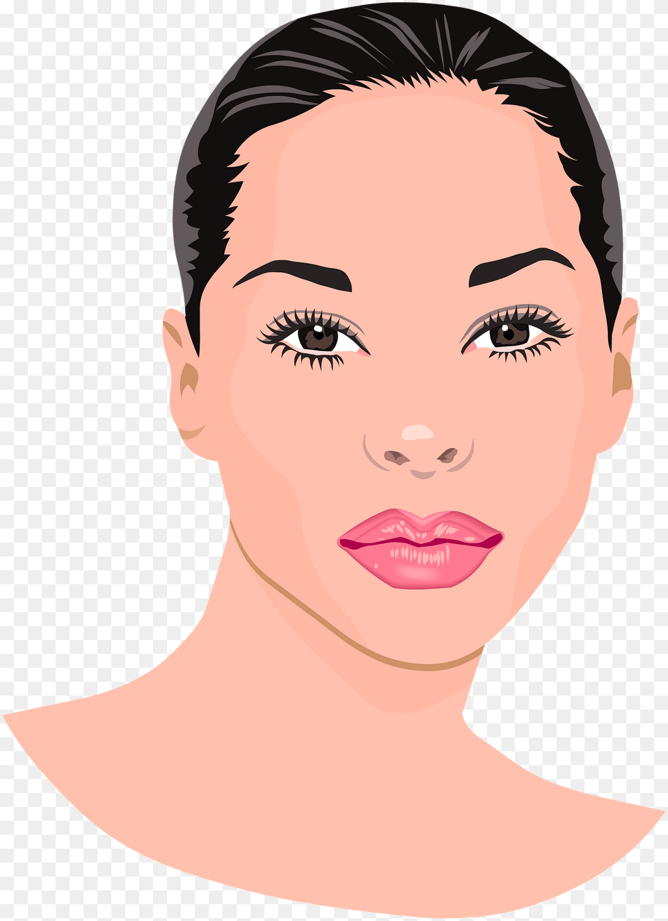 Pretty Woman Portrait Clipart, Head, Body Part, Photography, Face Png