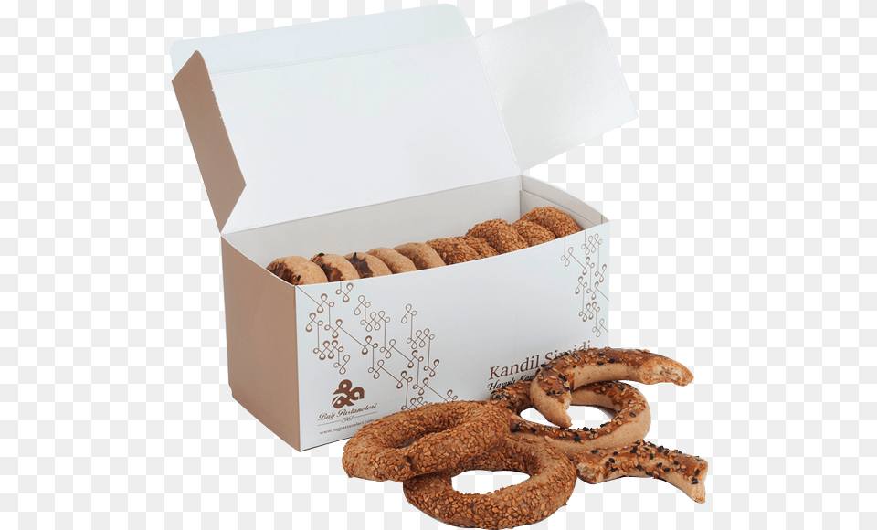 Pretzel, Box, Food, Bread, Sweets Free Png Download