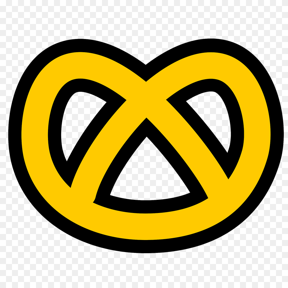 Pretzel Icon Clipart, Logo, Road Sign, Sign, Symbol Free Png