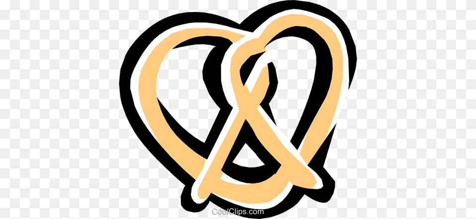 Pretzel Royalty Vector Clip Art Illustration, Food, Smoke Pipe Free Transparent Png