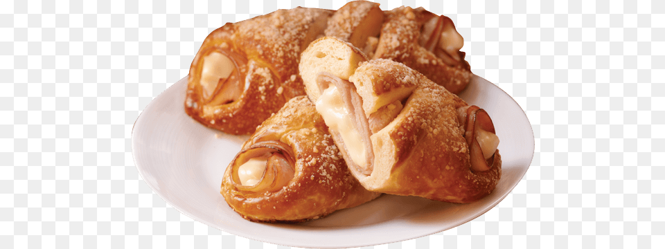 Pretzels Better Bakery Turkey Provolone, Dessert, Food, Pastry, Dining Table Free Png