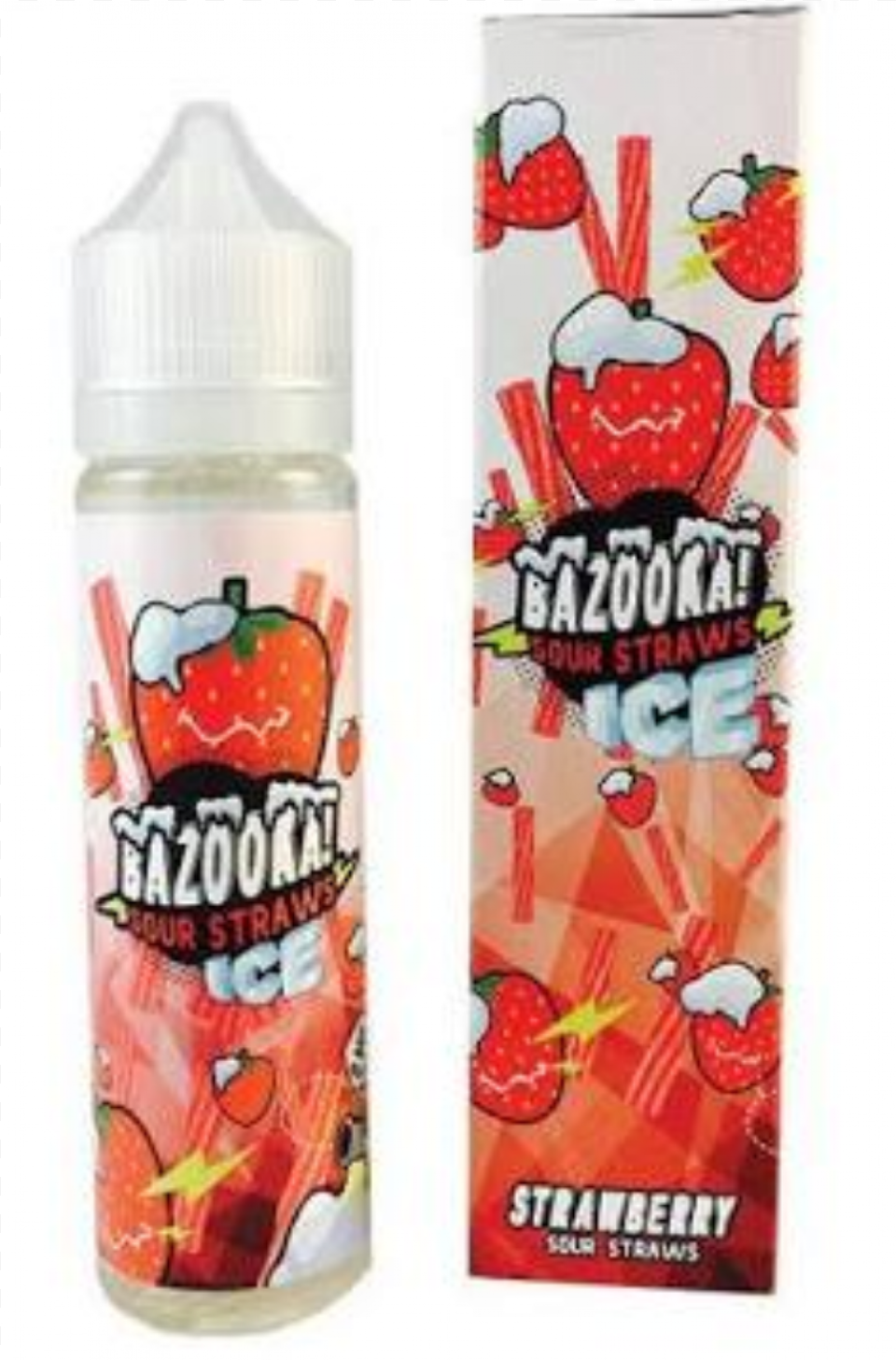 Prev Bazooka Sour Straws Strawberry Ice, Bottle, Shaker, Dynamite, Weapon Png Image