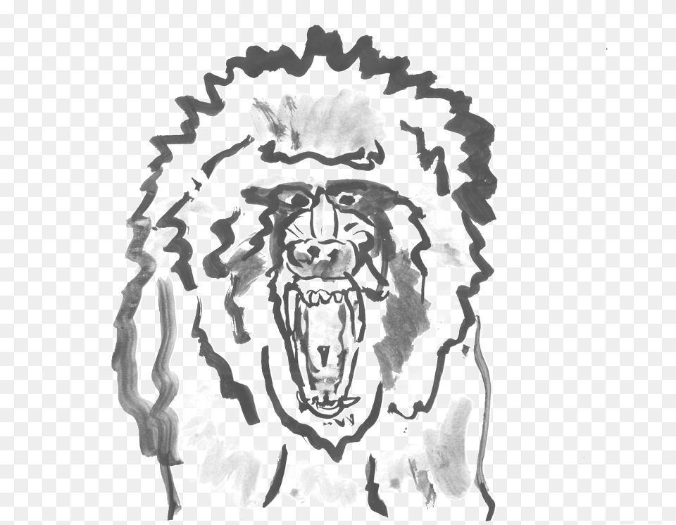 Prev Next, Stencil, Art, Animal, Lion Free Transparent Png