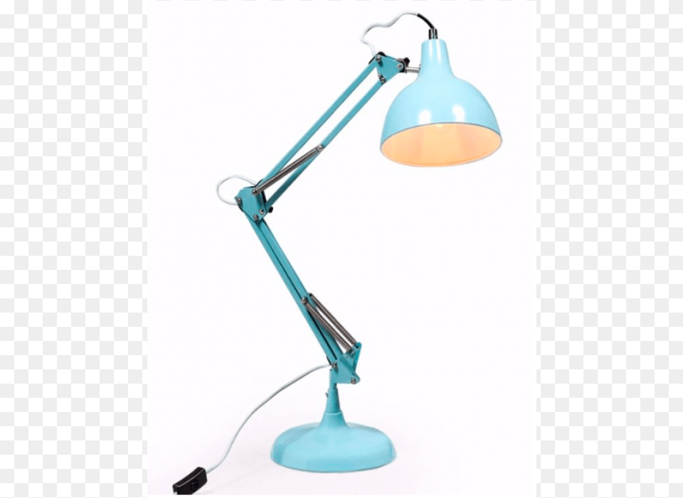 Prev Next Blue Angle Poise Lamp, Lampshade, Table Lamp Png Image
