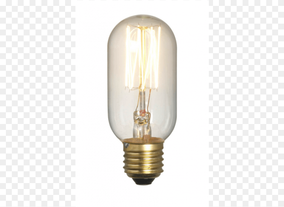 Prev Next Parlane Vintage Tubular Light Bulb 40w Clear, Lightbulb, Bottle, Shaker Free Transparent Png