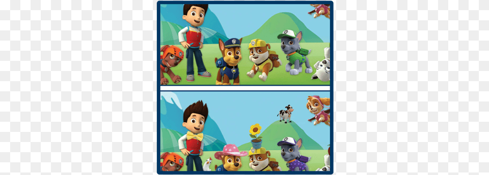 Prev Paw Patrol Find The Difference, Baby, Person, Face, Head Png Image