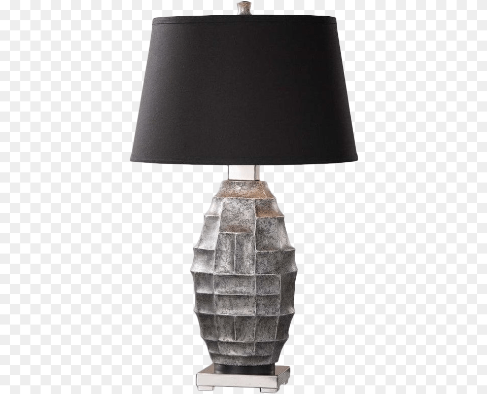 Prev Uttermost 1 Pechora Table Lamp Table Lamps, Table Lamp, Ammunition, Grenade, Weapon Free Png Download