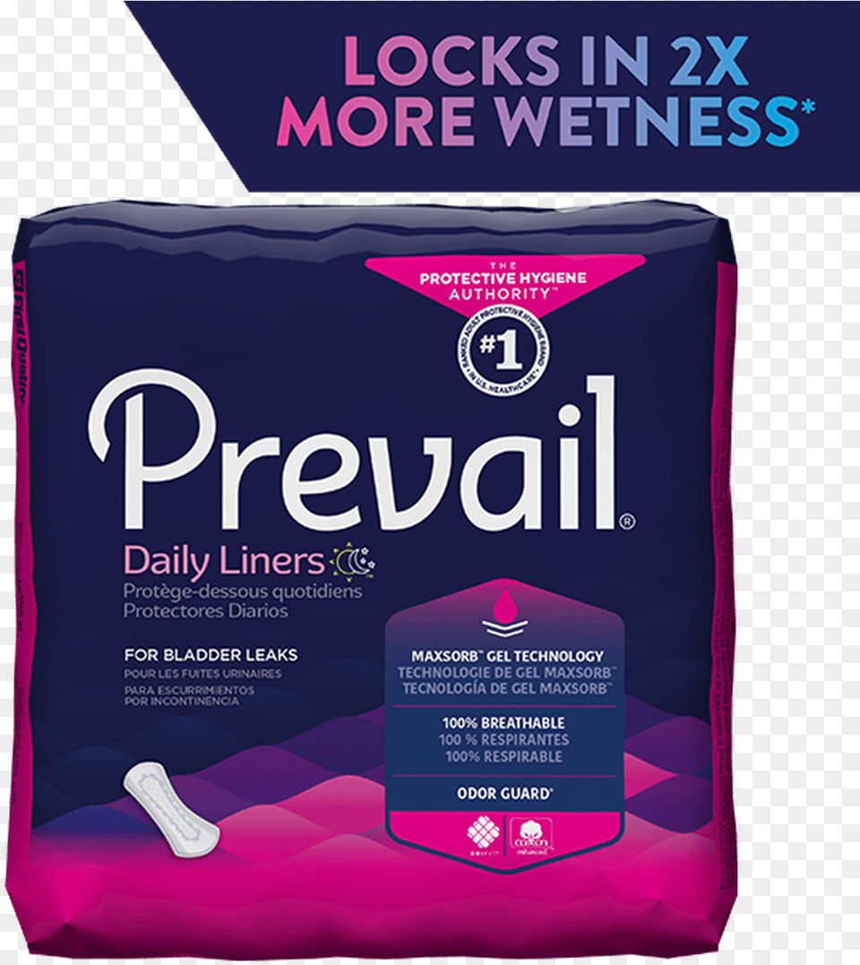 Prevail Daily Liners Very Light Box, Advertisement, Poster Free Transparent Png