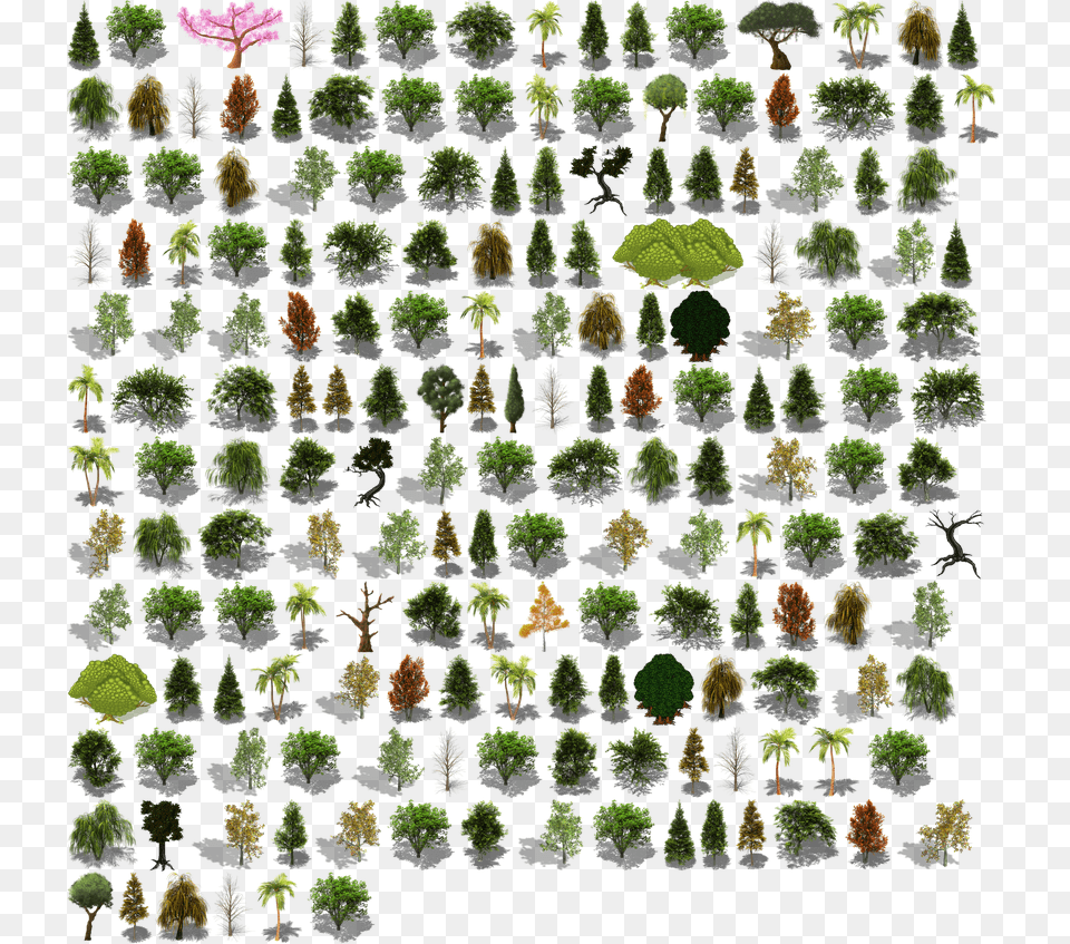Preview Animation Tree Sheet Sprite, Moss, Outdoors, Nature, Plant Free Transparent Png