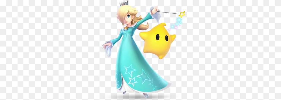 Preview Art Rosalina And Luma Smash Ultimate, Adult, Female, Person, Woman Free Transparent Png