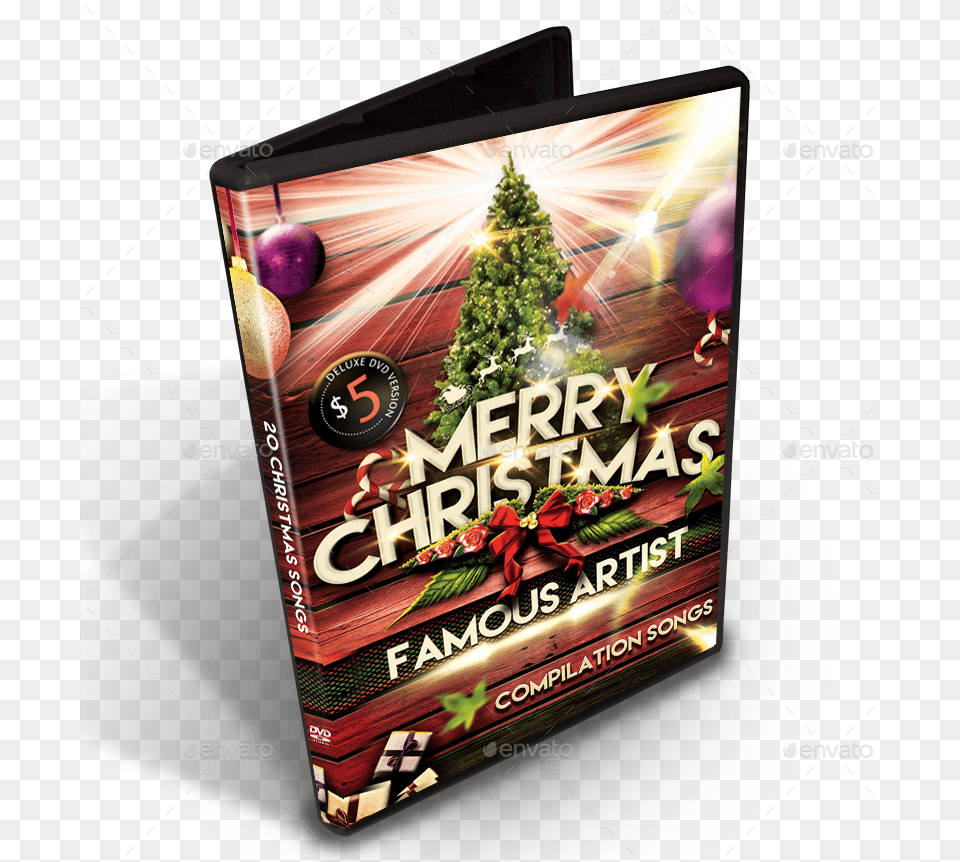 Preview Dvd Christmas Cover Copy Christmas Dvd Cover Templates, Advertisement, Poster, Computer Hardware, Electronics Png Image