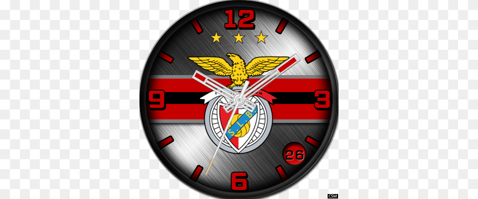 Preview Benfica V2 Sl Benfica, Analog Clock, Animal, Bird, Clock Png Image