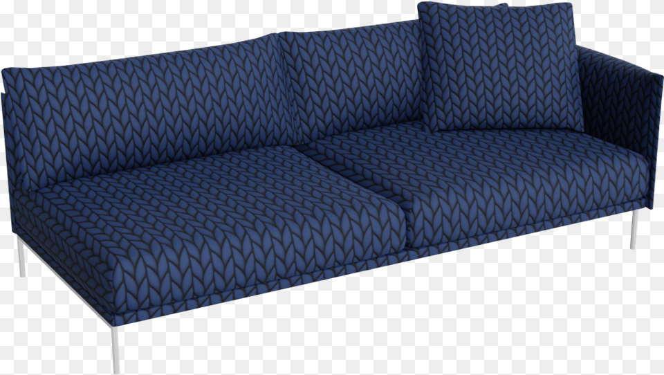 Preview Of Gentry Blue Chaise Lounge Studio Couch, Furniture, Cushion, Home Decor Png