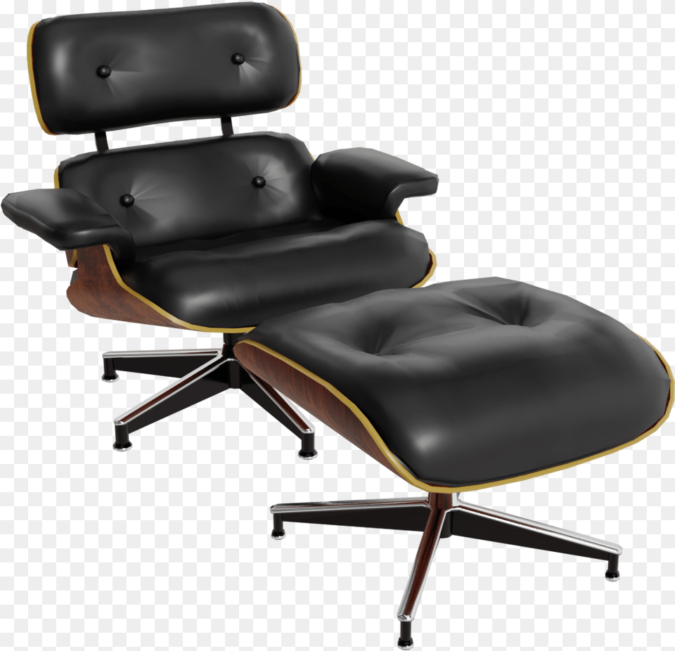Preview Of Lounge Chair Amp Ottoman Eames Lounge Chair, Furniture, Cushion, Home Decor Png